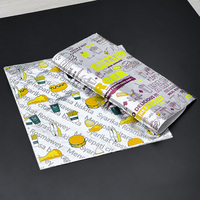 Papier d'emballage en aluminium alimentaire jetable avec logo personnalisé, laminé, isolé, en nid d'abeille, pour emballages à emporter
