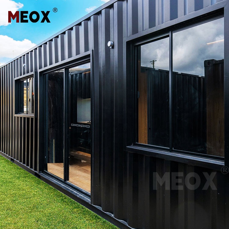 MEOX Custom ISO and Csc 20ft 40ft luxury 2 3 bedroom mobile house modular tiny home remould shipping container houses