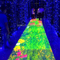 Parc de divertissement pour enfants, prix plancher interactif, petits jeux de projecteur pour enfants, jeux de projecteur interactif d'intérieur