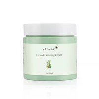 Crème amincissante à l'avocat en vente chaude, perte de poids, brûleur de graisse, anti-cellulite et à base de plantes naturelles biologiques, gingembre, acide hyaluronique, minéraux, OEM