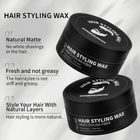 Cire coiffante pour cheveux à formule personnalisée, tenue forte, anti-frisottis, fini mat, pour définir les boucles, pour cheveux normaux