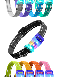 <span class=keywords><strong>Collar</strong></span> luminoso para perros recargable impermeable ajustable y se puede usar con un <span class=keywords><strong>collar</strong></span> de perro Flash para entrenador de perros - Product Image 2