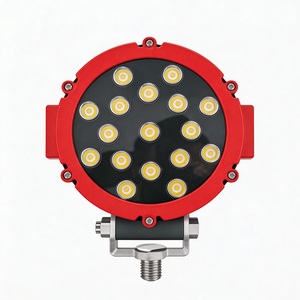 Focos LED de Trabajo de 7 Pulgadas, Venta al por Mayor Directa de Fábrica, Foco Redondo de 51W para Camiones 4x4 Todoterreno, Camiones Volvo, Andamios y Construcción - Product Image 4
