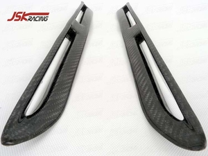 GARDE-BOUE AVANT EN FIBER DE CARBONE ÉVENT POUR 2008-2016 <span class=keywords><strong>NISSAN</strong></span> R35 RTM L'ABC DBA - Product Image 5