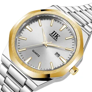 IIK 2022 New Mens Fashion Business Wristwatches 1381 Waterproof Quartz Luxury Wrist Watch Men Chinese Supplier