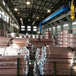 전해광택 처리된 순수 구리 튜브 1/2인치 C12200 등급 직관, 용접 및 굽힘 서비스 제공, 냉동용 - Product Image 2