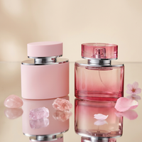 Flacon de parfum en verre de luxe unique et haut de gamme de 80 ml, vide, avec vaporisateur, magnifique, par le fabricant Anding