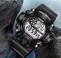 Reloj Digital de Plástico de Lujo Unisex 2025, Reloj Deportivo para Mujeres, Hombres, Niños, con Pantalla LED para Exteriores