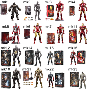 Figura <span class=keywords><strong>de</strong></span> Acción Coleccionable Original <span class=keywords><strong>de</strong></span> ZD Toys <span class=keywords><strong>Marvel</strong></span>, Iron Man MK1-85, Escala 1/10, PVC, Edición del 10.º Aniversario - Product Image 4