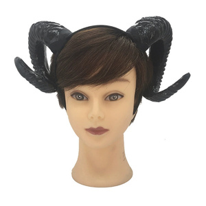Diademas simuladas <span class=keywords><strong>de</strong></span> astas <span class=keywords><strong>de</strong></span> oveja y <span class=keywords><strong>ciervo</strong></span>, accesorios para fiesta <span class=keywords><strong>de</strong></span> Halloween/Navidad, pinzas para el cabello, superventas, accesorios para animales - Product Image 1