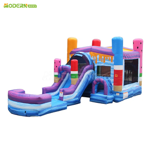 Château gonflable pour enfants, château gonflable rebondissant, aire de jeux extérieure, équipement de parc gonflable - Product Image 5