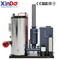 CE Certifié Tube D'eau À Trois Passes Petite Taille Vapeur Capacité 500 700 1000 KG/h Gaz Naturel GPL Diesel Chaudière À Vapeur À Fioul