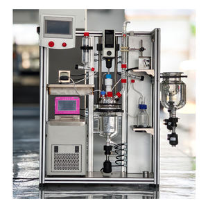 תעשייה שמן צמחי מרפא מנגנון זיקוק מולקולרי נתיב קצר ציוד זיקוק מולקולרי תגובה - Product Image 2