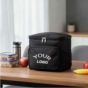 2025 Popular Large Capacity Custom Logo Eco-Friendly Polyester Foldable <b>Lunch</b> <b>Bag</b> Promotional Insulated Shoulder <b>Backpack</b> - Product Image 4