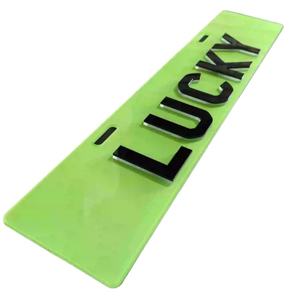 Plaques d'<span class=keywords><strong>immatriculation</strong></span> en acrylique personnalisées Royaume-Uni et UE – Décorations élégantes pour plaques d'<span class=keywords><strong>immatriculation</strong></span> - Product Image 5