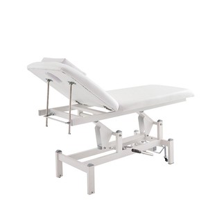 Massage <b>Table</b> Hydraulic Height Adjustable PU Leather Modern Design Salon Furniture 68x113cm 57-86cm Adjustable - Product Image 3