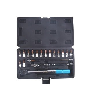 ชุดเครื่องมือซ่อมจักรยาน OEM 21 ชิ้น พร้อมการรับประกัน 1 ปี เครื่อ<span class=keywords><strong>ง</strong></span>มือช่า<span class=keywords><strong>ง</strong></span>สแตนเลส ช่วงแร<span class=keywords><strong>ง</strong></span>บิด 5-25 นิวตันเมตร แกนเชื่อมต่อขนาด 4 <span class=keywords><strong>นิ้ว</strong></span> - Product Image 1