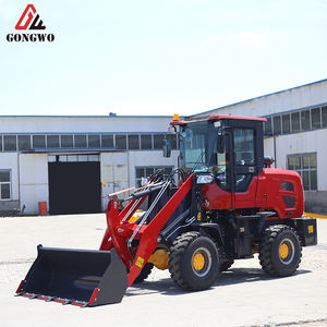 1 Tonne Allradantrieb Kleiner Mini-Radlader Frontlader Für Farm <span class=keywords><strong>Garden</strong></span> Klein lader Multifunktion - Product Image 2