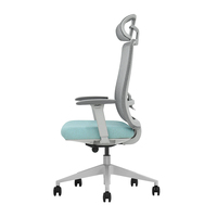 Vente en gros de haute qualité Chaise de bureau ergonomique en mousse moulée Mobilier de bureau Fauteuil de travail personnalisé Ordinateur Personnel Chaise de bureau