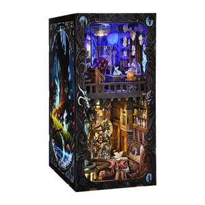 Puzzle en bois 3D personnalisé, écologique et luxueux sur le thème des monstres des profondeurs marines - Kit DIY pour un coin lecture miniature, décoration créative sur le thème <span class=keywords><strong>sous</strong></span>-<span class=keywords><strong>marin</strong></span> - Product Image 6