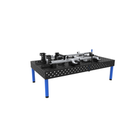 Meja Las Digital 3D, besi cor presisi, Meja las multifungsi, Platform las 3D
