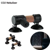 Diffuseur à double ventouse en plastique pour aquarium, régulateur de CO2 pour poissons, accessoires pour réservoir d'herbes, atomiseur de CO2 écologique 200 ml
