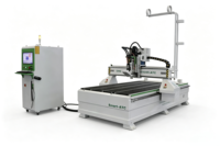 Router CNC ATC RC1530L-ATC con Gabinete de Control Completo, Máquina para Trabajar la Madera, para Procesamiento de Madera Sólida y MDF