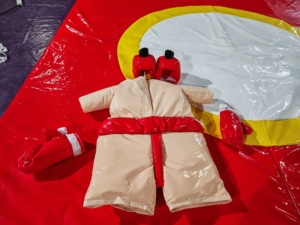 Jeux sportifs d'intérieur et d'extérieur avec combinaisons <span class=keywords><strong>de</strong></span> <span class=keywords><strong>sumo</strong></span> gonflables en PVC pour adultes ou enfants - Product Image 6