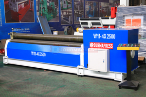Durmapress 2025 última W11 <span class=keywords><strong>Serie</strong></span> 6*1500Mm 3 rodillo placa máquina de laminación con accionamiento mecánico - Product Image 5