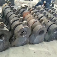 Vêtements directement de l'usine  Plaque de revêtement résistante pour concasseur, Pièces de concasseur pour usage minier