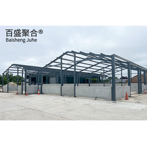 <span class=keywords><strong>Precio</strong></span> bajo Granja de vacas de alta calidad Edificios de estructura de acero Cobertizo de vacas Casa prefabricada en China - Product Image 3