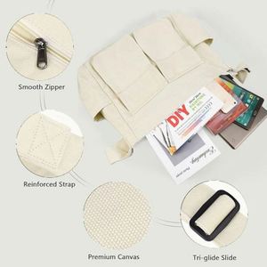 Canvas Tote <b>Bag</b> Wholesale <b>Large</b> Capacity Color Fashionable Shoulder <b>Bag</b> Shopping Handbag for Women Daily Use - Product Image 2