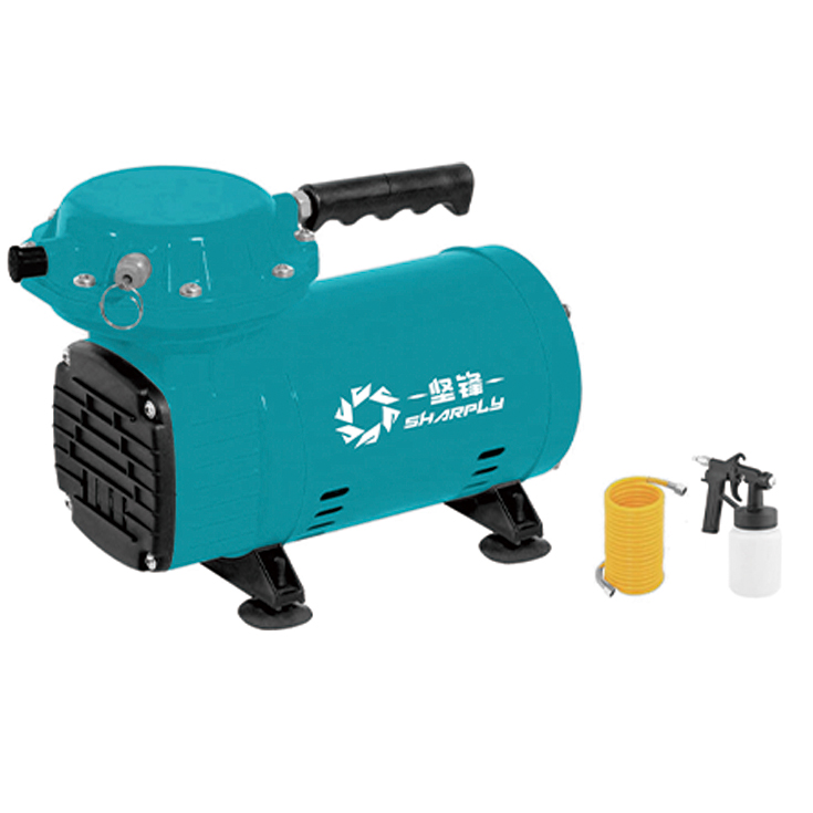 Воздушный компрессор 1/2 hp мини воздушный компрессор 3.2bar 220V/110V с аксессуарами портативный воздушный компрессор