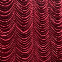 Rideau de fond de scène plissé en satin brillant effet cascade M820, réutilisable pour mariages et événements