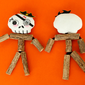 Hoogwaardig Halloween Cartoon Pluche Houten Kauwspeeltje voor Katten - Ecologisch Duurzaam Gebitversterkend & Interactief Cadeau - Product Image 4