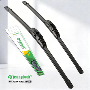 Escobillas Limpiaparabrisas Smile Auto Soft con Tecnología Silenciosa, Estructura de Doble Cuchilla sin Marco, Duraderas y de Larga Vida Útil - Product Image 1