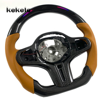 Volant personnalisé en fibre de carbone avec LED pour BMW Série G 440i 340i 330i G05 G20 G21 G22 G29 G30 G87 X5 X6 X3M X4M M2 M3 M4 M5 Z4