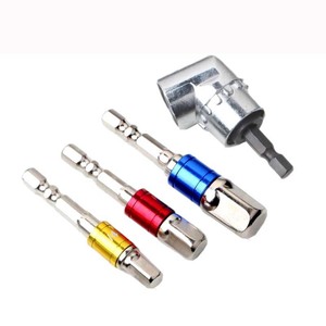 Cross Border Colored Electric Drill Extension Post Short Corner Adapter 5pc Bend <b>Screwdriver</b> <b>Set</b> 105 Degree <b>Bit</b> Hex Shank Metric - Product Image 4
