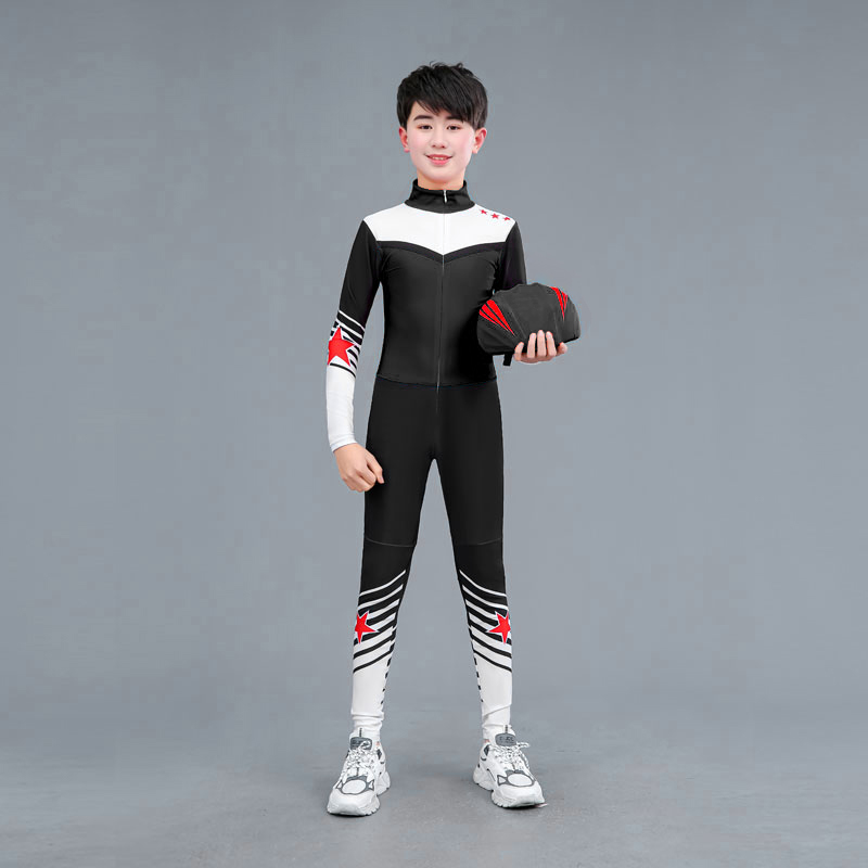 CHISU SPORTS Set Blank One Piece manica lunga pattinaggio di velocità abbigliamento sportivo Outdoor Costume da sci nordico personalizzato concorso alpino