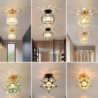 Lampu Dapur Kristal Modern LED AC Nordic Surface Mounted