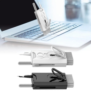 Brosse à poussière multifonction 8 en 1 et <span class=keywords><strong>extracteur</strong></span> de clés intégrés pour Air Pods Pro 2, stylo de nettoyage pour casque, nettoyeurs Dustbuster - Product Image 4