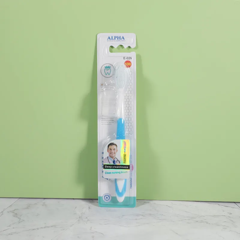 ホットな新製品大人の歯ブラシ柔らかい髪のゴム製ハンドルプラスチック歯ブラシ歯ホワイトニング大人の歯ブラシ