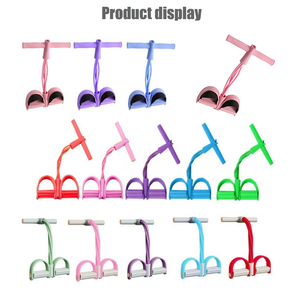 Multifuncional Ecológico <span class=keywords><strong>Abdomen</strong></span> Pierna Estiramiento Resistencia elástica Estiramiento Yoga Pedal Cuerda de tracción Pedal de pie Banda de resistencia - Product Image 2