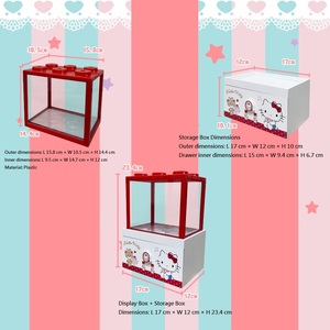 Organisateur de bureau rectangulaire en bois fait main, boîte de rangement pour bijoux et maquillage pour la maison et le bureau - Product Image 1
