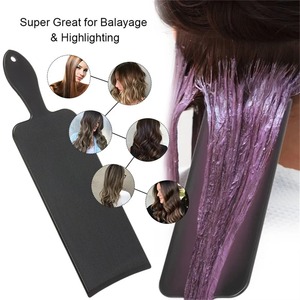 Tabla de Coloración de Cabello de Plástico Negra Profesional para Salón de Belleza y Barbería, Placa Aplicadora de Tinte y Mechas, Marca <span class=keywords><strong>WangDa</strong></span> - Product Image 2