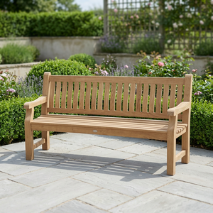 Traditional OEM Teak Outdoor Garden Chair Tapered <b>Legs</b> Durable Solid Wood Construction Waterproof Eco-Friendly Comfortable Patio - Product Image 2