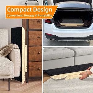 Escalera de escalada plegable para perros al por mayor escalones antideslizantes para mascotas escaleras de madera para mascotas pequeñas, medianas y grandes - Product Image 5