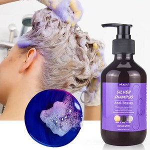 Crema de champú para el cabello natural de 300ML para proteger el color antibloqueo del cabello, protección no alérgica para el cabello, tratamiento de Color púrpura Condi - Product Image 4