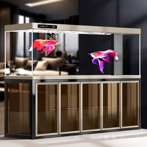 Industrial Style Smart Bottom Filter Arowana Aquarium, Large Ecological No Water Change Home <strong>Fish</strong> <strong>Tank</strong> - Product Image 4