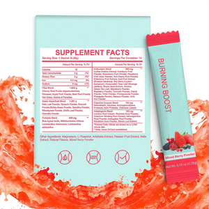 14 Porciones de Polvo de Superalimentos <span class=keywords><strong>para</strong></span> Limpieza, Sabores Mixtos de Bayas, Salud Digestiva e Intestinal, Prebióticos, Probióticos <span class=keywords><strong>para</strong></span> Mujeres <span class=keywords><strong>y</strong></span> Hombres, Polvo Instantáneo - Product Image 4